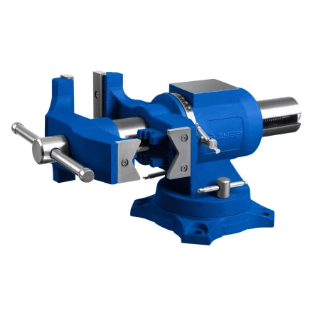 ЗУБР ЭКСПЕРТ-3D, 150 мм, многофункциональные слесарные тиски (32712-150) купить в Нефтеюганске