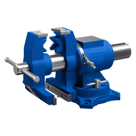 ЗУБР ЭКСПЕРТ-3D, 150 мм, многофункциональные слесарные тиски (32712-150) купить в Нефтеюганске