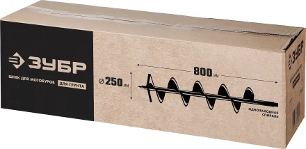 ЗУБР d 250 мм, грунт, шнек для мотобуров (7051-25) купить в Нефтеюганске