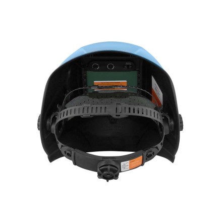 Маска сварщика GEFEST синяя ф-р 9500V FoxWeld без коробки купить в Нефтеюганске