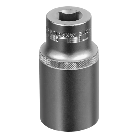 Головка торцевая удлиненная, 32 мм, шестигранная, CrV, под квадрат 1/2 Stels 13886 купить в Нефтеюганске