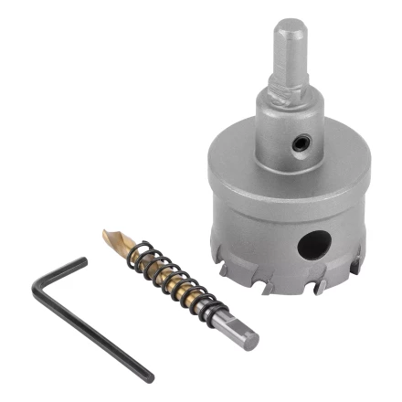 Коронка по металлу твердосплавная, 47 мм Denzel 724015 купить в Нефтеюганске