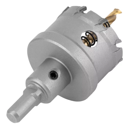 Коронка по металлу твердосплавная, 47 мм Denzel 724015 купить в Нефтеюганске