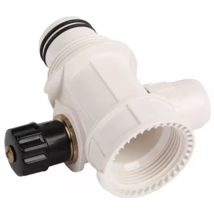 Коллектор ЗУБР &quot;ШиреФит&quot; сборный с вентилем&quot;внутренняя резьба - штуцер с гайкой - штуцер с гайкой&quot;, 32мм-16мм-32мм 51517-32-16-32 купить в Нефтеюганске