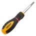 Отвертка комбинированная Denzel, SL3/16&quot;-PH1, SL1/4&quot;-PH2, 3-х компонентная рукоятка, 7713381 купить в Нефтеюганске