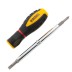 Отвертка комбинированная Denzel, SL3/16&quot;-PH1, SL1/4&quot;-PH2, 3-х компонентная рукоятка, 7713381 купить в Нефтеюганске