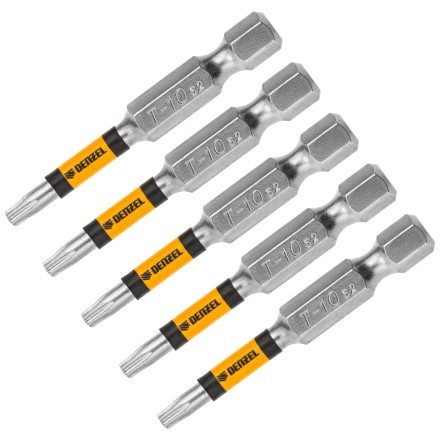 Бита T10x50, 5 шт. Denzel 7711318 купить в Нефтеюганске
