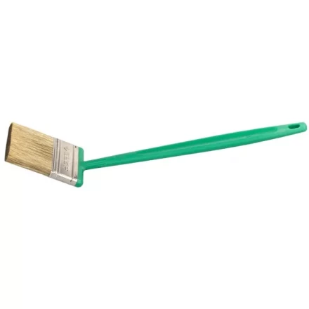 Кисть плоская ЗУБР ЭКСПЕРТ удлиненн 2в1 БСГ-62 быстросъем голова с перем углом, тип АКВА искусств щет, пласт ручка, 63мм 4-01062-063 купить в Нефтеюганске