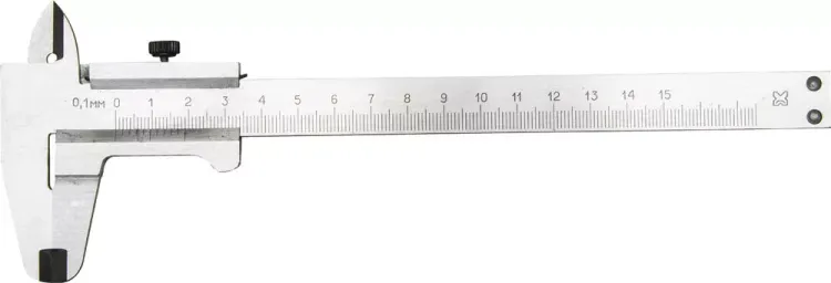 Штангенциркуль металлический тип 1, класс точности 2, 150мм, шаг 0,1мм 3445-150 купить в Нефтеюганске