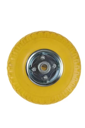 Колесо литое полиуретановое 260 мм PU 1804 с железным ободом (20 мм шариковый подишпник) 1046279 купить в Нефтеюганске