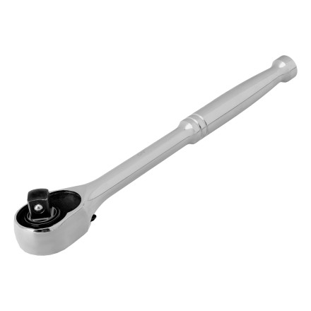 Ключ-трещотка 3/8&quot; Gross 14051, CrV, 120 зубьев, цельнометаллический, хром купить в Нефтеюганске