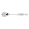 Ключ-трещотка 3/8" Gross 14051, CrV, 120 зубьев, цельнометаллический, хром купить в Нефтеюганске