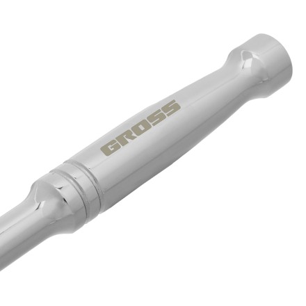 Ключ-трещотка 3/8&quot; Gross 14051, CrV, 120 зубьев, цельнометаллический, хром купить в Нефтеюганске