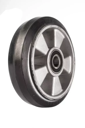 Колесо резиновое 180х50 мм с подшипником для тележек гидравлических BF/BF-III/DF-III/RHP/AC/DF/CW2 1000915 купить в Нефтеюганске