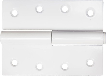 Петля дверная STAYER &quot;MASTER&quot; разъемная, цвет белый, левая, 100мм 37613-100-2L купить в Нефтеюганске