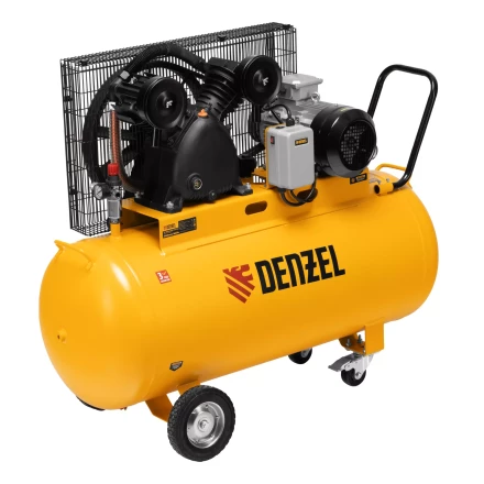 Компрессор воздушный рем. привод Denzel BCV 4000-T/200, 4,0 кВт, 200 литров, 690 л/мин купить в Нефтеюганске
