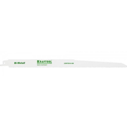 Полотно KRAFTOOL &quot;INDUSTRIE QUALITAT&quot;, S1222VF, для эл/ножовки, Bi-Metall, по металлу, дереву, шаг 1,8-2,5мм, 280мм 159705-U-28 купить в Нефтеюганске