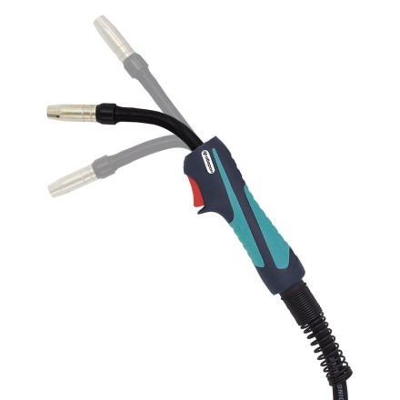 Горелка MW-15 Flex (3m / Air / Euro) с гибким гусаком XL002.0449FX купить в Нефтеюганске