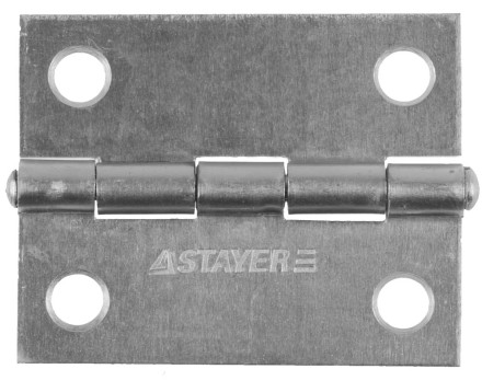 Петля дверная STAYER &quot;MASTER&quot; универсальная, цвет белый цинк, 50мм 37611-50-1 купить в Нефтеюганске