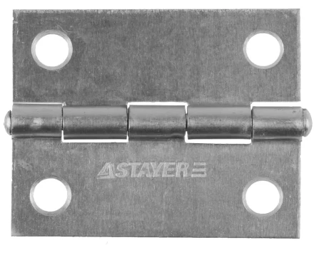Петля дверная STAYER &quot;MASTER&quot; универсальная, цвет белый цинк, 50мм 37611-50-1 купить в Нефтеюганске