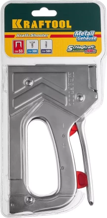 Стальной рессорный степлер 53(6-16мм)/300/500, KRAFTOOL 3180 купить в Нефтеюганске