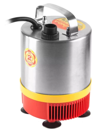 Насос GRINDA фонтанный д/чистой воды, нерж. сталь, 3 насадки, пропуск. способ. 1750 л/ч, высота подачи воды 2,3 м, 50 Вт GFPP-29-2.3 купить в Нефтеюганске