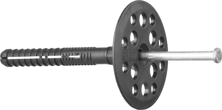 Дюбель ЗУБР &quot;МАСТЕР&quot; для изоляционных материалов полипропиленовый, металлический стержень, 10 x 120 мм, 100 шт 4-301525-10-120_z01 купить в Нефтеюганске