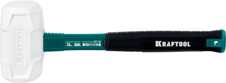 Киянка KRAFTOOL X-FORCE белая с фибергласовой рукояткой 2077-68 купить в Нефтеюганске