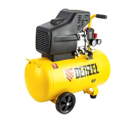 Компрессор воздушный, прямой привод DC1500/50, 1.5 кВт, 50 литров, 220 л/мин Denzel 58161 купить в Нефтеюганске