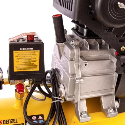 Компрессор воздушный, прямой привод DC1500/50, 1.5 кВт, 50 литров, 220 л/мин Denzel 58161 купить в Нефтеюганске