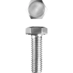 Болт ЗУБР "МАСТЕР" с шестигранной головкой, ГОСТ 7798-70, класс прочности 5.8, оцинкованный, M5x16мм, 5кг 303080-05-016