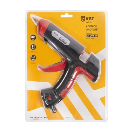 Пистолет клеевой КВТ КП-200-11 200 Вт, стержня 11 мм (87968) купить в Нефтеюганске