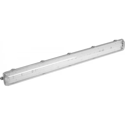 Светильник СВЕТОЗАР пылевлагозащищенный для люминесцентных ламп, Т8, IP65, G13, 2х36Вт 57610-2-36 купить в Нефтеюганске
