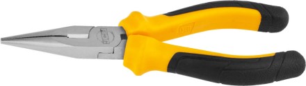 Тонкогубцы JCB, хромированное покрытие, двухкомпонентная рукоятка, CrV cталь, 160мм JPL009 купить в Нефтеюганске
