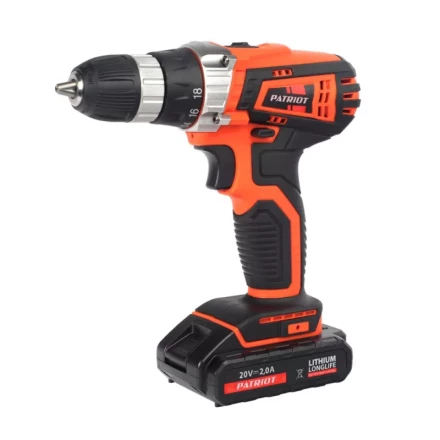 Аккумуляторная дрель-шуруповерт ударная THE ONE BR 201 Li-H PATRIOT купить в Нефтеюганске