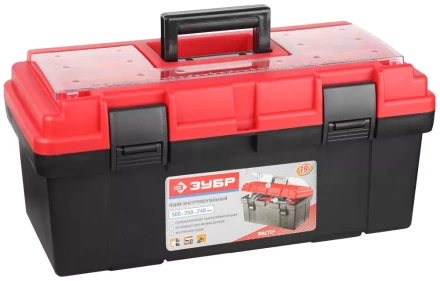 Ящик ЗУБР &quot;МАСТЕР&quot; пластмассовый для инструмента, 19&quot; 38180-19 купить в Нефтеюганске