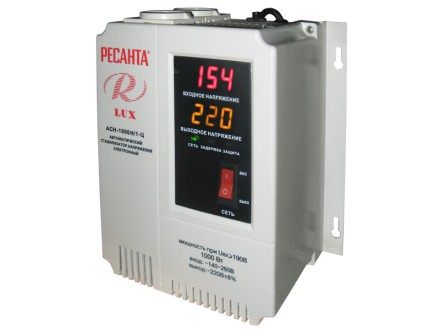 Стабилизатор АСН-1000 Н/1-Ц Ресанта Lux купить в Нефтеюганске