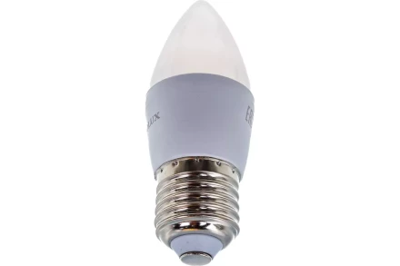 Лампа светодиодная EUROLUX LL-E-C37-6W-230-4K-E27 76/2/10 купить в Нефтеюганске