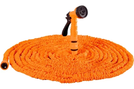 Набор для полива с растягивающимся шлангом 22м Вихрь 73/7/2/26 купить в Нефтеюганске