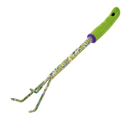 Рыхлитель 3 - зубый Palisad, 60 х 415 мм, стальной, пластиковая рукоятка, Flower Green, 620385 купить в Нефтеюганске