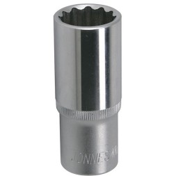 Головка торцевая 12-гранная глубокая 1/2&quot;DR 9 мм S04HD4709 Jonnesway 49059
