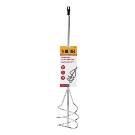Миксер для песчано-гравийных смесей Denzel, 120 х 600 мм, оцинкованный, хвостовик SDS Plus 848287 купить в Нефтеюганске