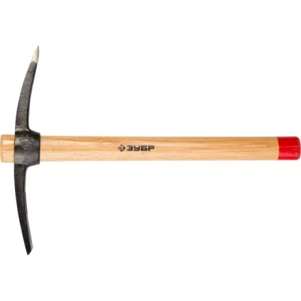Кирка ЗУБР &quot;МАСТЕР&quot; кованая, с обратной деревянной рукояткой, 500г 20177-05 купить в Нефтеюганске