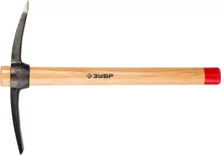 Кирка ЗУБР &quot;МАСТЕР&quot; кованая, с обратной деревянной рукояткой, 500г 20177-05 купить в Нефтеюганске