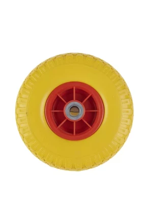 Колесо литое полиуретановое 260 мм PU 1805 с пластиковым ободом (20 мм шариковый подишпник) 1046280 купить в Нефтеюганске