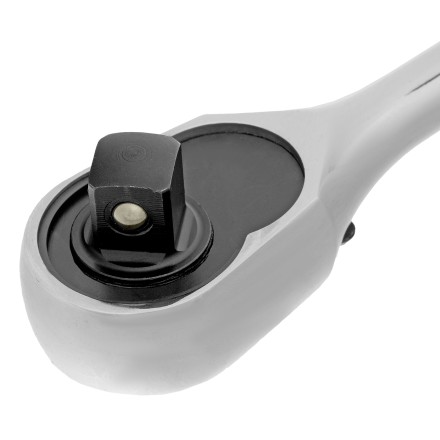 Ключ-трещотка 1/2&quot; Gross 14052, CrV, 120 зубьев, цельнометаллический, хром купить в Нефтеюганске