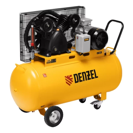Компрессор воздушный рем. привод Denzel BCV 5500-T/200, 5,5 кВт, 200 литров, 850 л/мин купить в Нефтеюганске