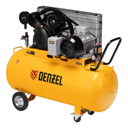 Компрессор воздушный рем. привод Denzel BCV 5500-T/200, 5,5 кВт, 200 литров, 850 л/мин купить в Нефтеюганске
