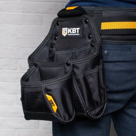 Быстросъемная поясная сумка модульного типа на клипсе с держателем для молотка КВТ СМ-01 (83135) купить в Нефтеюганске