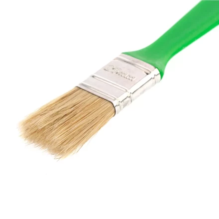 Кисть флейцевая &quot;Эксперт&quot;, 25 x 8, натуральная щетина, пластиковая ручка Сибртех 83306 купить в Нефтеюганске